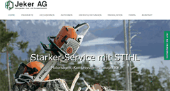 Desktop Screenshot of jekerag.ch